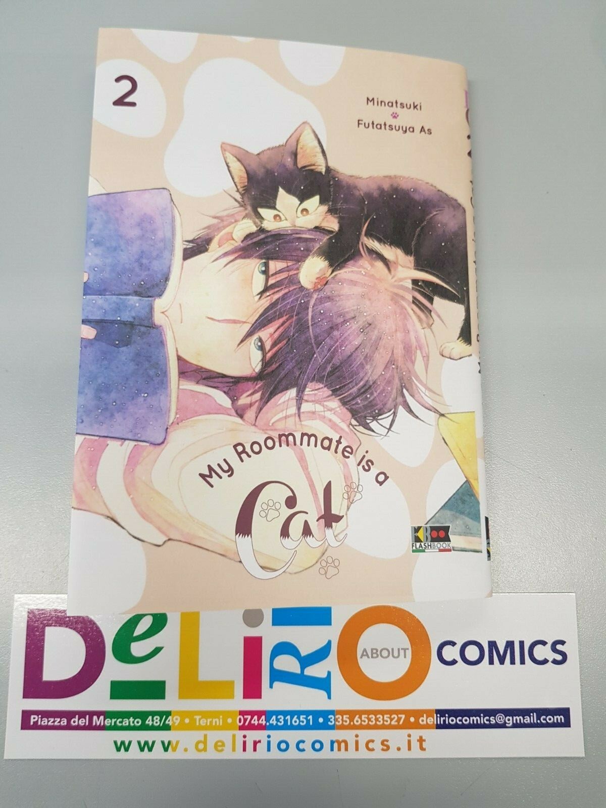 MY ROOMMATE IS A CAT N.2 Ed. FLASHBOOK SCONTO 5%