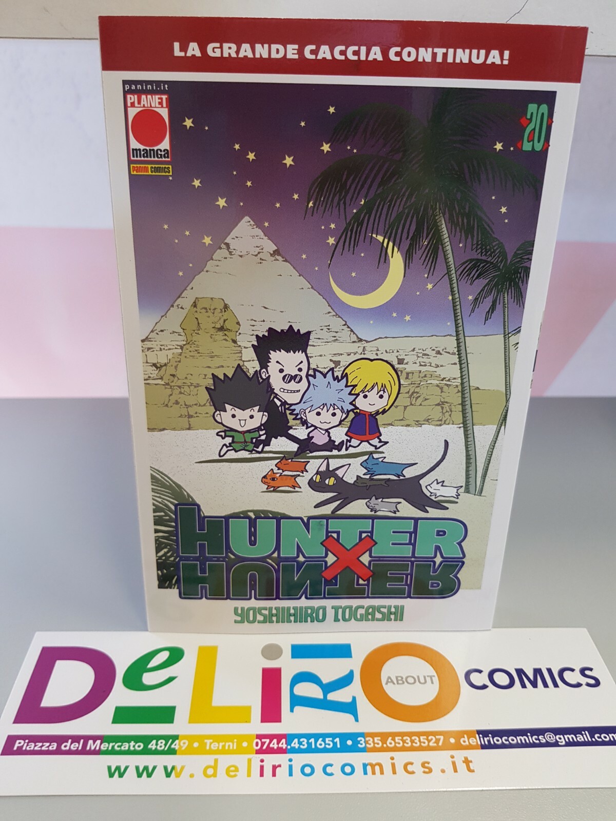 HUNTER X HUNTER N.20 (TERZA RISTAMPA) Ed. PLANET MANGA SCONTO 5%