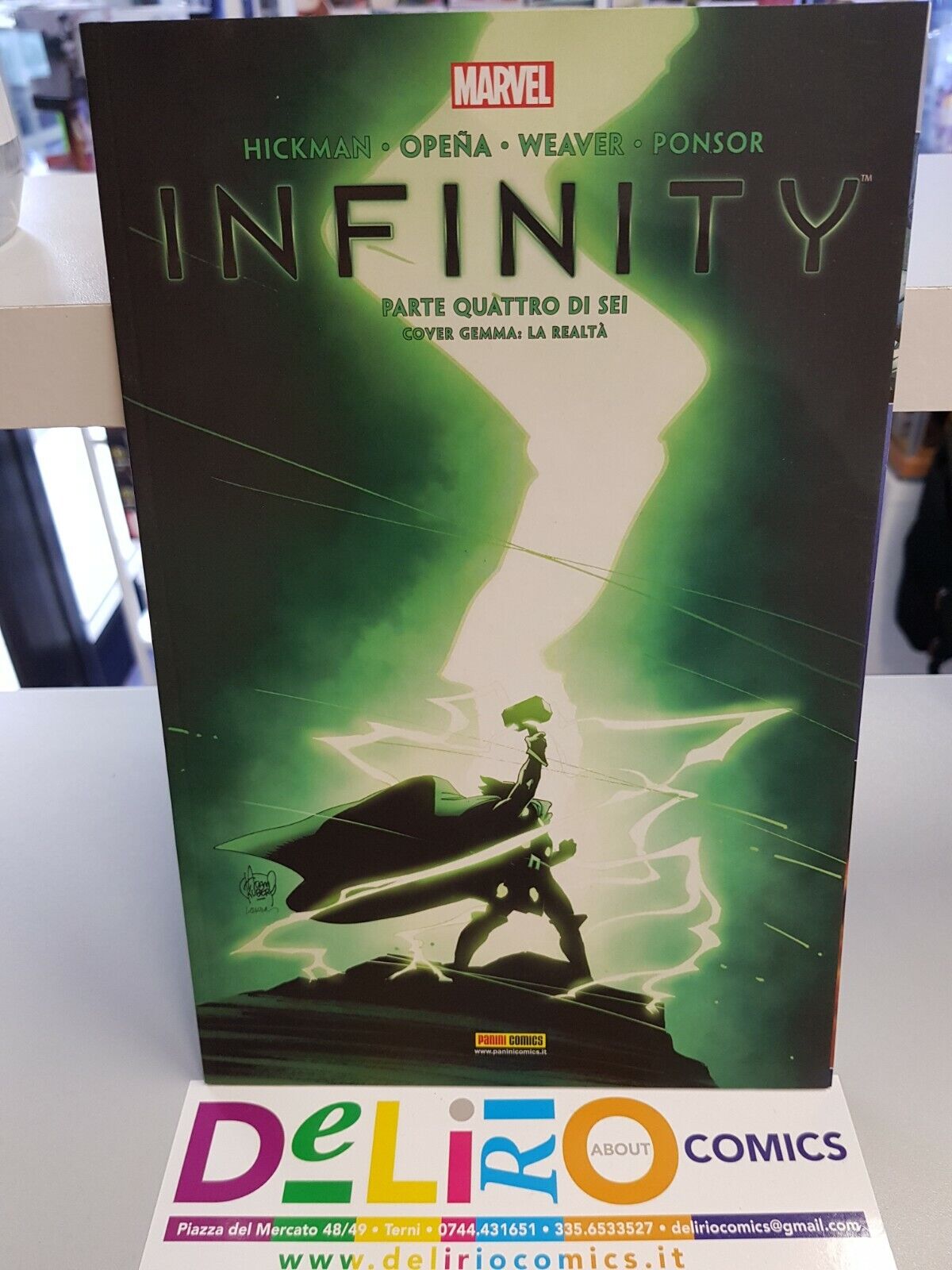 INFINITY N.4 - COVER GEMMA  Ed.PANINI COMICS SCONTO 5%