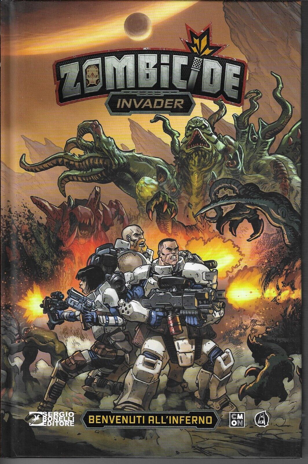 BONELLI Editore - ZOMBICIDE Invader 1 Benvenuti all'Inferno NUOVO CARTONATO ITA