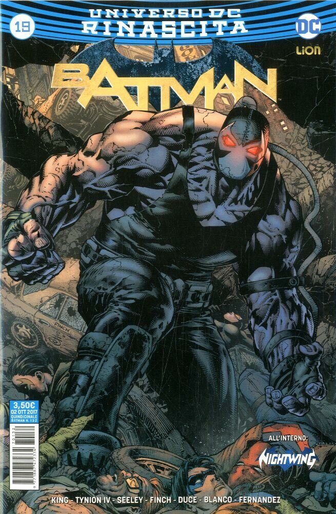 Batman N° 19 (132) - Universo DC Rinascita - RW Lion - ITALIANO NUOVO #NSF3