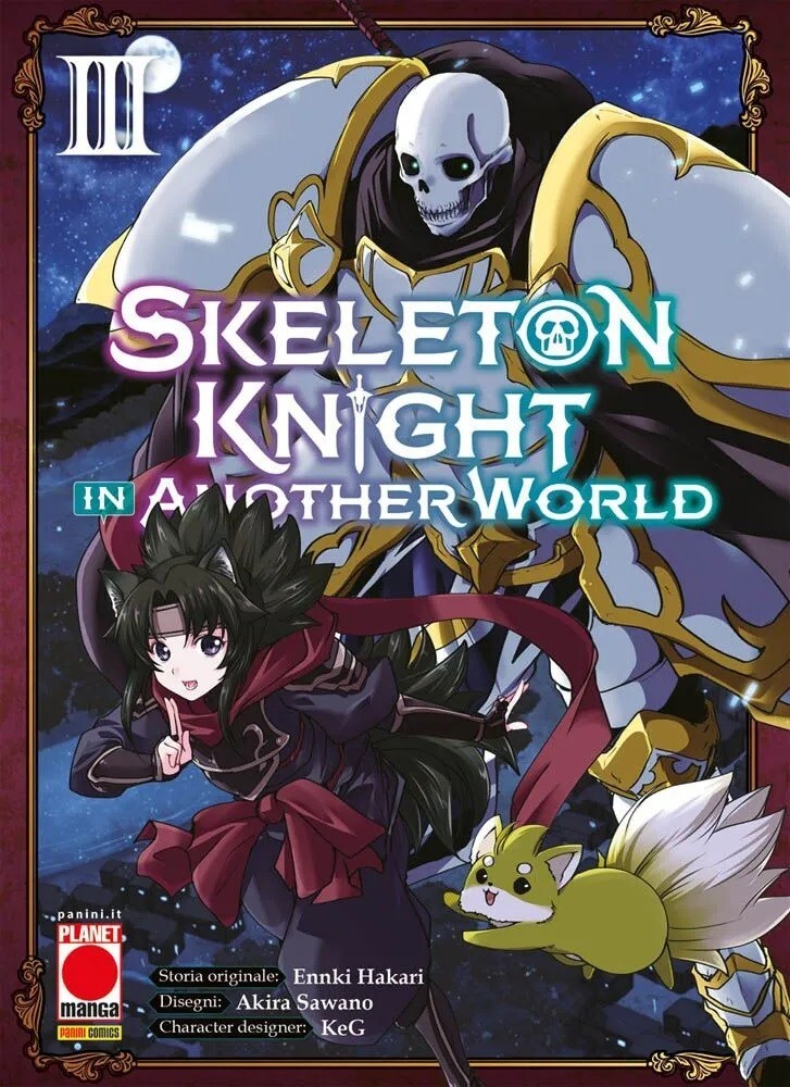 Skeleton Knight in Another World N° 3 - Planet Manga - Panini Comics - ITALIANO