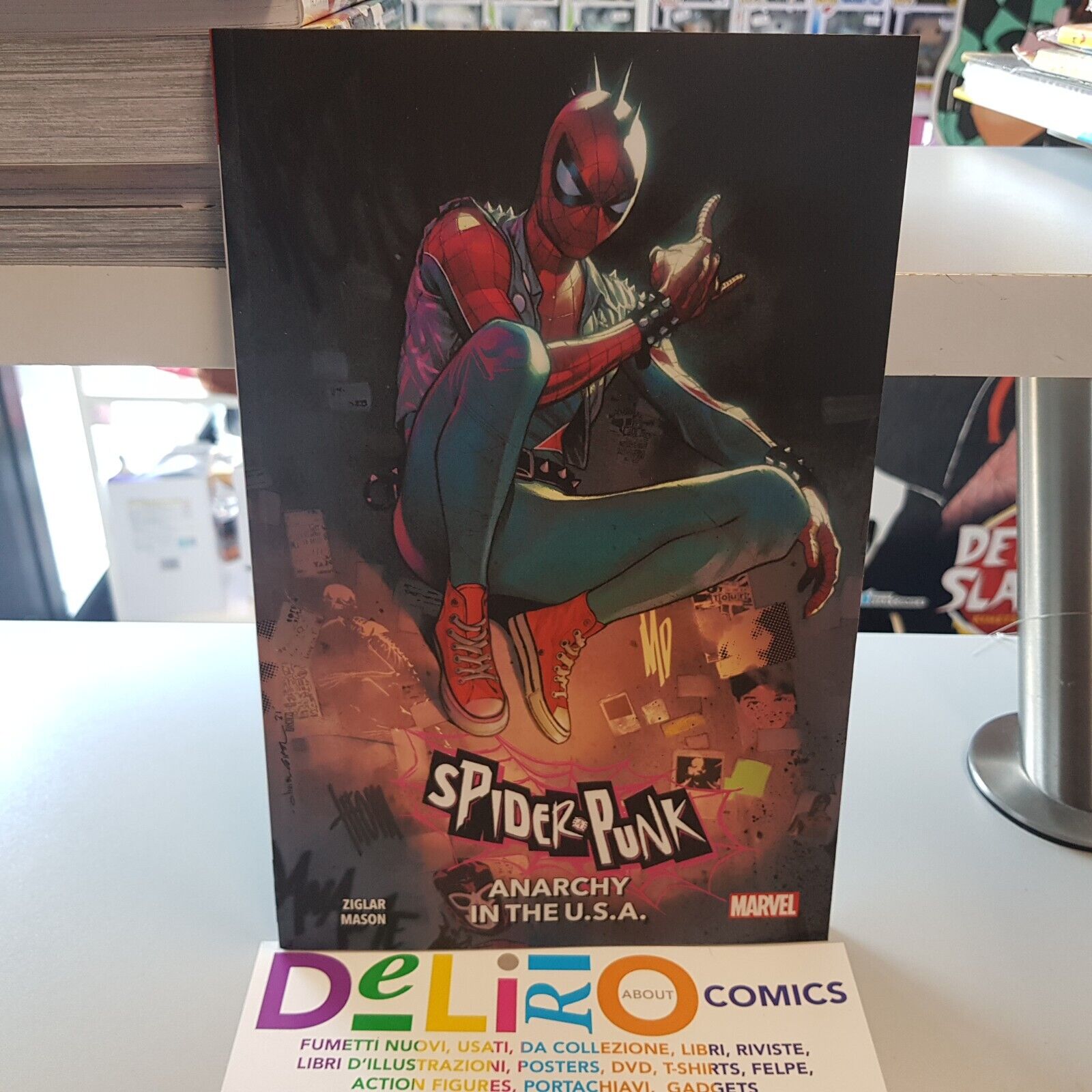 SPIDER-PUNK ANARCHY IN THE U.S.A. Ed.PANINI SCONTO 5%