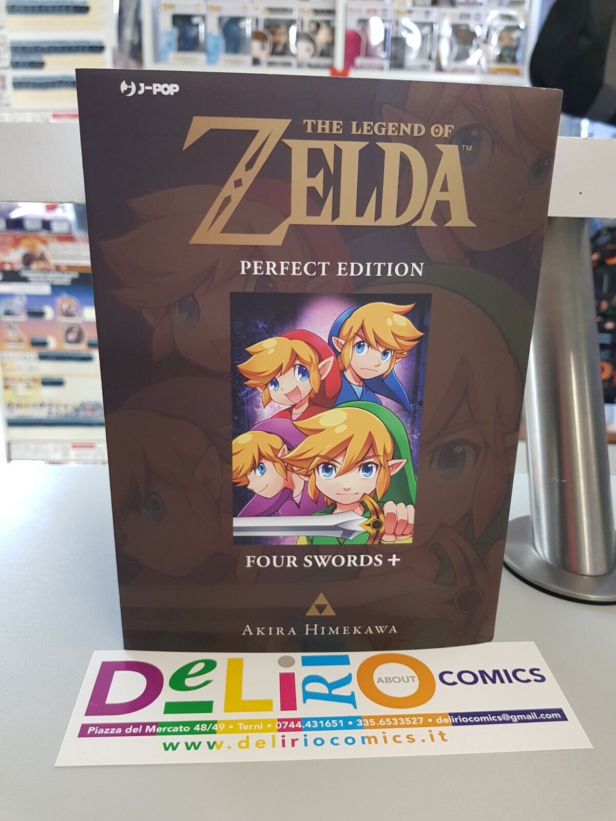 THE LEGEND OF ZELDA PERFECT EDITION  FOUR SWORDS+ Ed. J-POP SCONTO 5%