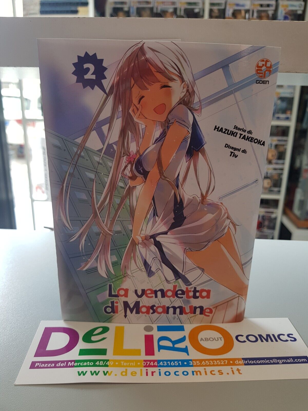LA VENDETTA DI MASAMUNE N.2 Ed GOEN - SCONTO 5%