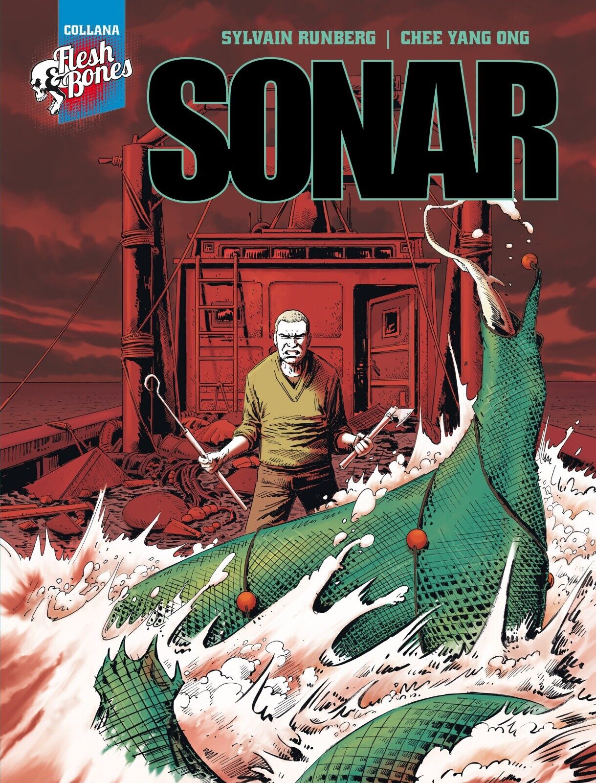 Flesh & Bones N° 5 - Sonar - Cosmo Serie Blu 128 - Editoriale Cosmo - ITALIANO