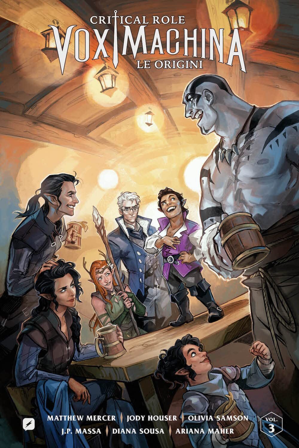 9788834918982 Le origini. Critical role. Vox machina (Vol. 3) - Matthew Mercer,M