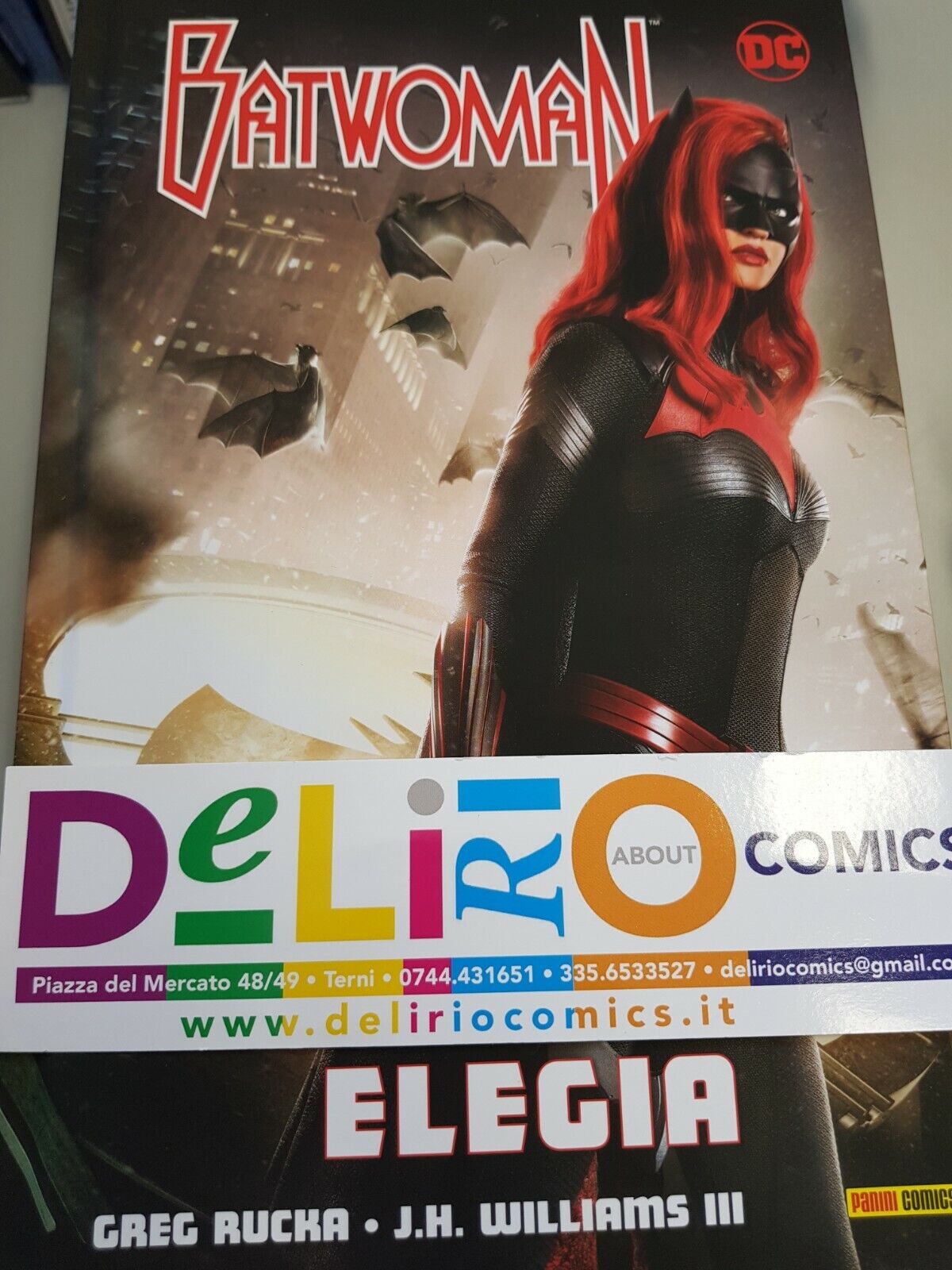 DC COMICS COLLECTION BATWOMAN ELEGIA Ed. PANINI COMICS SCONTO 5%