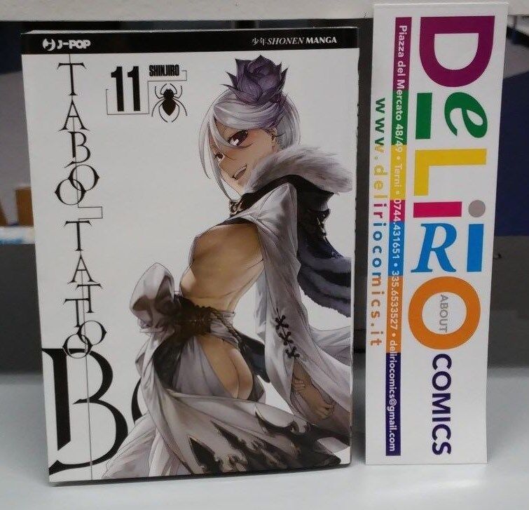 TABOO TATTOO N.11  Ed. J-POP SCONTO 5%