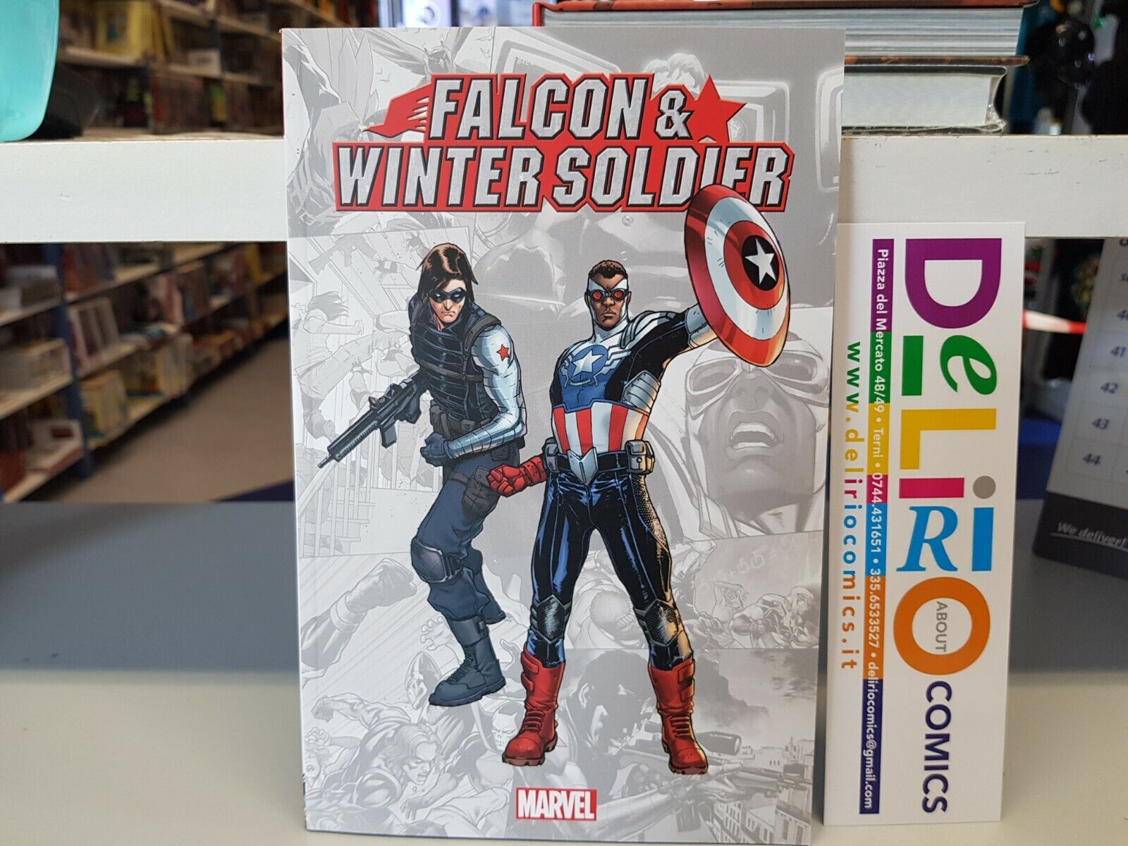 FALCON & WINTER SOLDIER Ed. PANINI COMICS SCONTO 5%