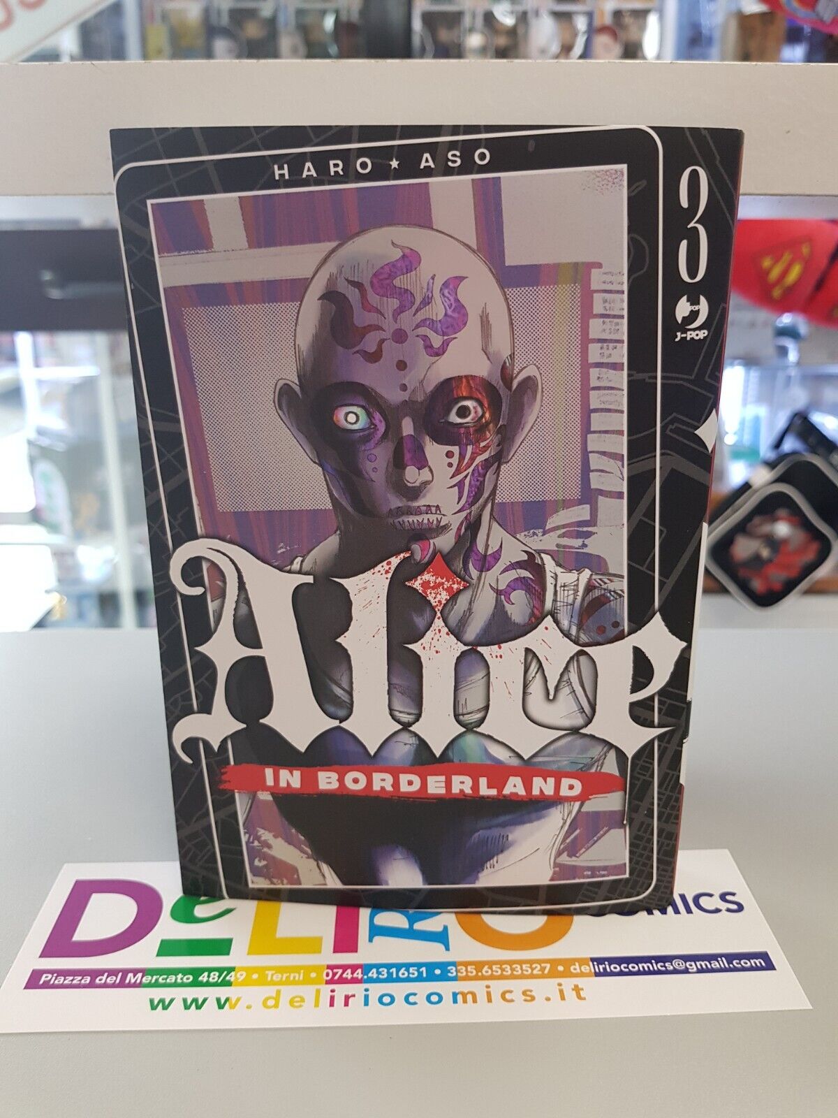 ALICE IN BORDERLAND N.3 - Ed. J-POP  - SCONTO 5%