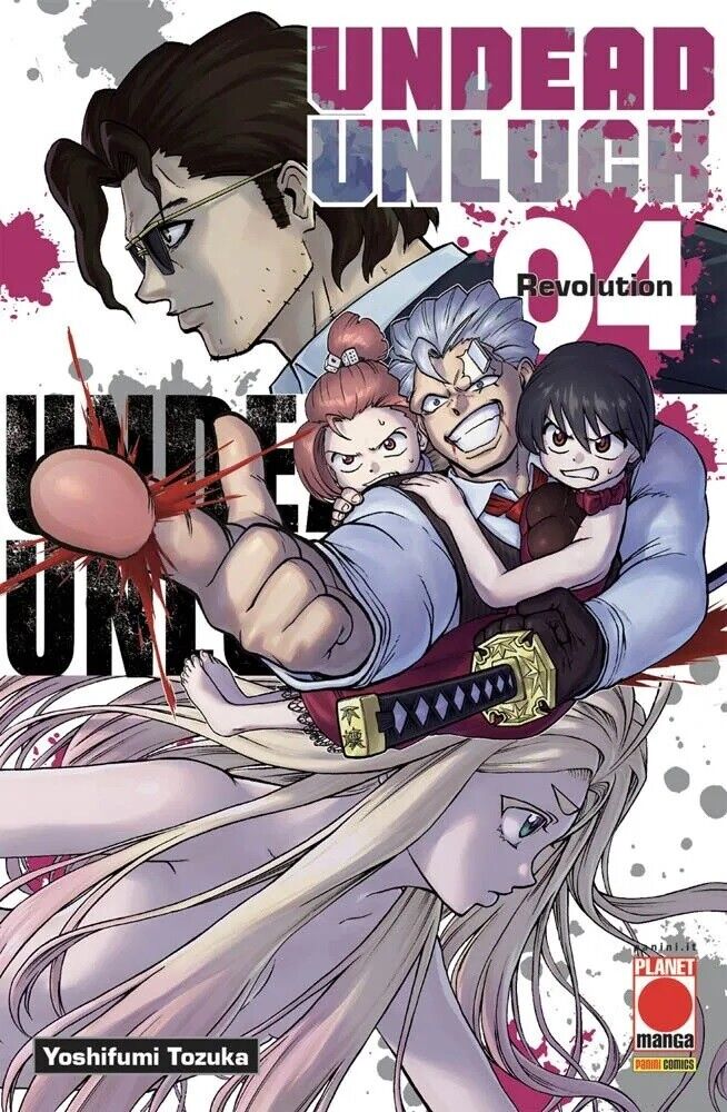 Undead Unluck N° 4 - Planet Action 70 - Planet Manga - Panini Comics - ITALIANO