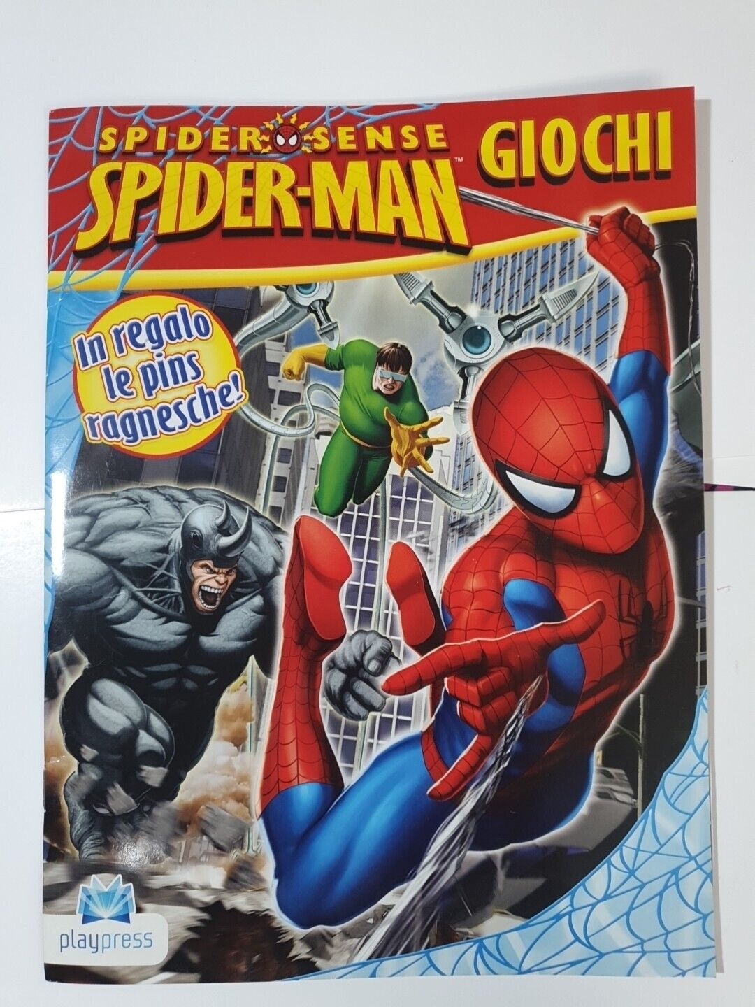 Spider-Sense Giochi Spider-Man  n.19 2009 Play Press No pins