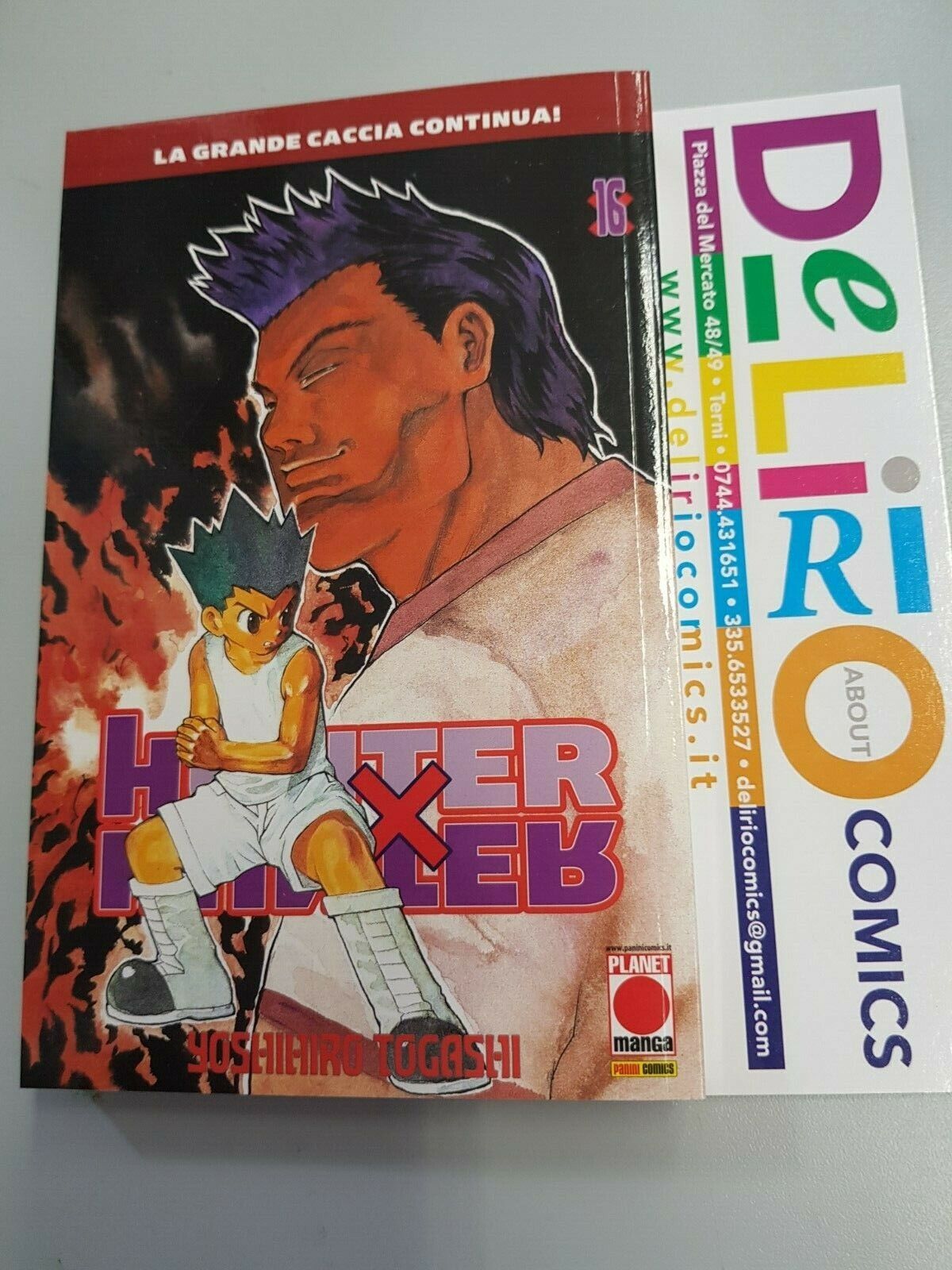 HUNTER X HUNTER N.16 TERZA  RISTAMPA Ed. PLANET MANGA SCONTO 5%