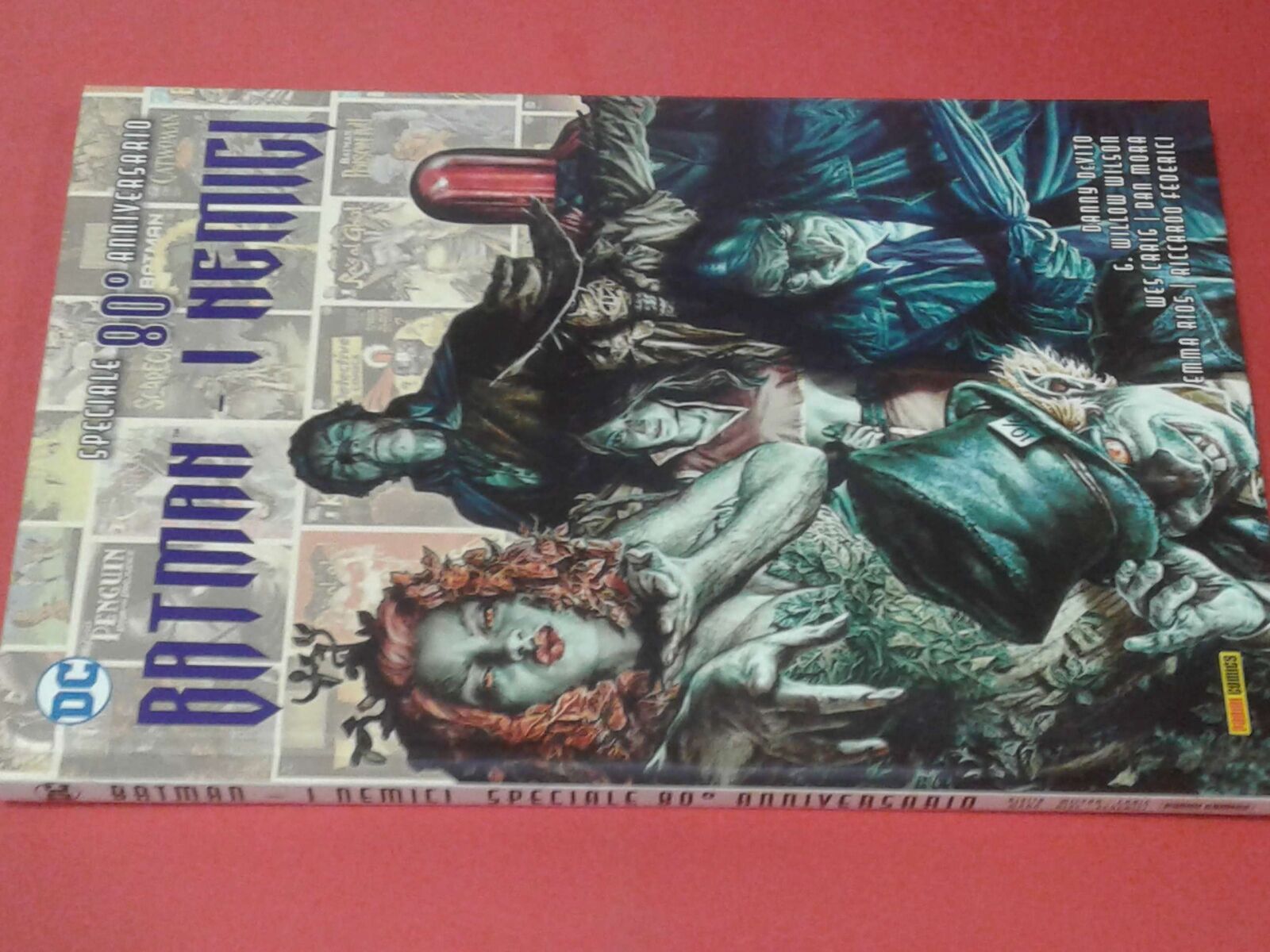 BATMAN- SPECIALE 80° ANNIVERSARIO- CARTONATO- DI: DE VITO- DC PANINI COMICS