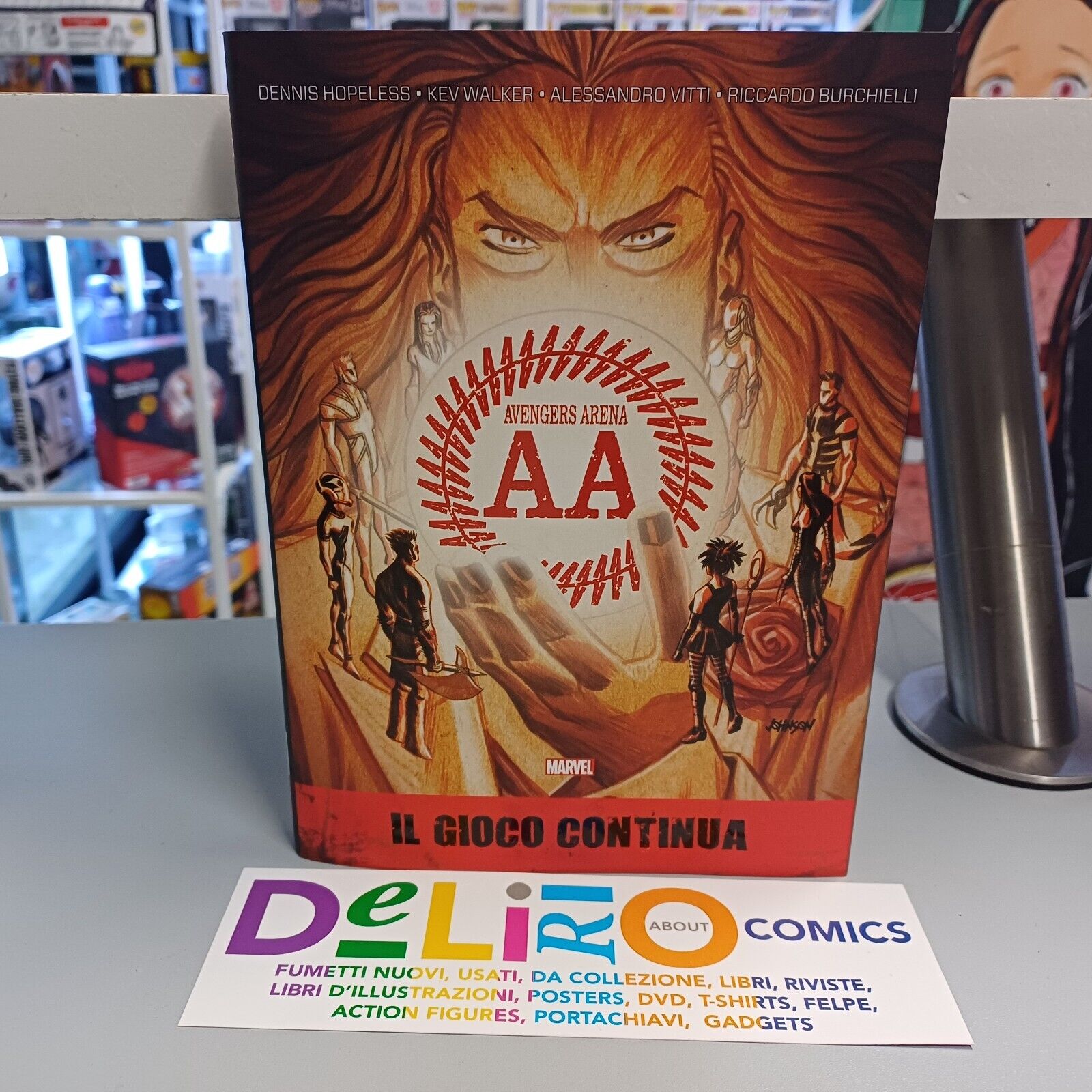 AVENGERS ARENA - IL GIOCO CONTINUA Ed.PANINI SCONTO 5%