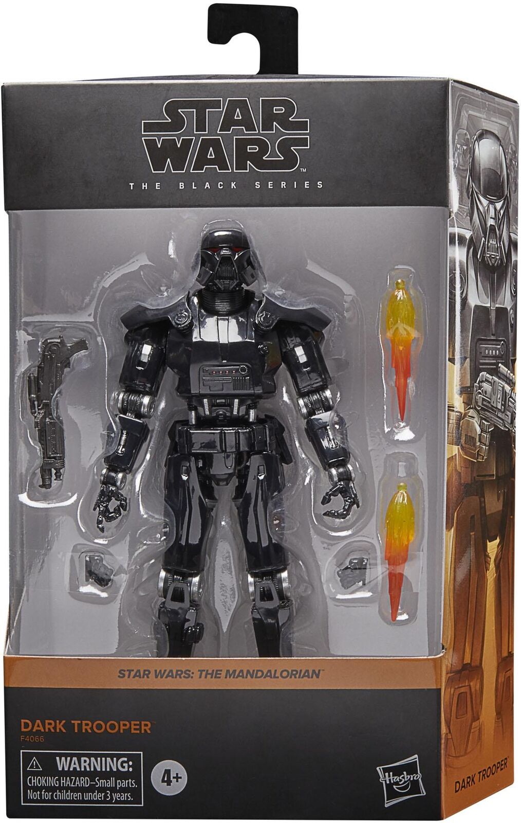 STAR WARS: THE MANDALORIAN - THE BLACK SERIES - DARK TROOPER - NUOVO