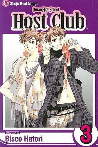 Bisco Hatori Ouran High School Host Club, Vol. 3 (Tascabile)