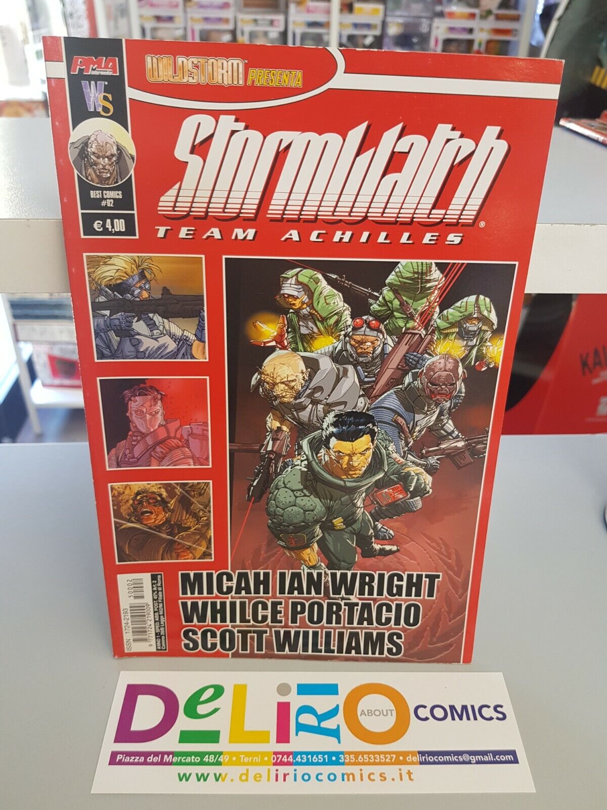 BEST COMICS N.2 WILDSTORM PRESENTA STORMWATCH N.1 Ed. MAGIC PRESS SCONTO 5%
