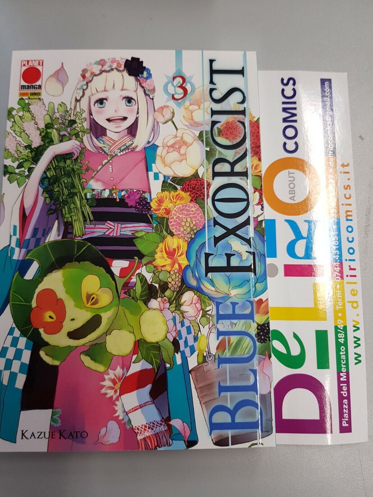 BLUE EXORCIST N.3 (TERZA RISTAMPA) Ed.PLANET MANGA SCONTO 5%