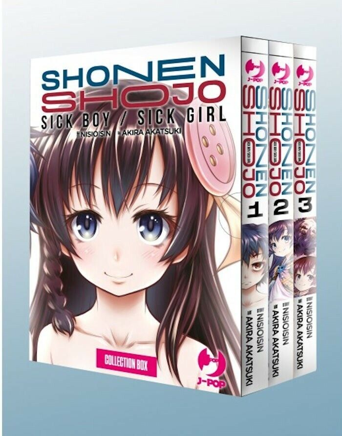 FUMETTI MANGA J POP SERIE COMPLETA SICK BOY / SICK GIRL 1/3 DELUXE - AKATSUKI NU