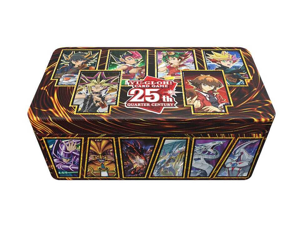 Yu-Gi-Oh! TCG 25th Anniversary Tin: Dueling Heroes Case (12) *German Edition*