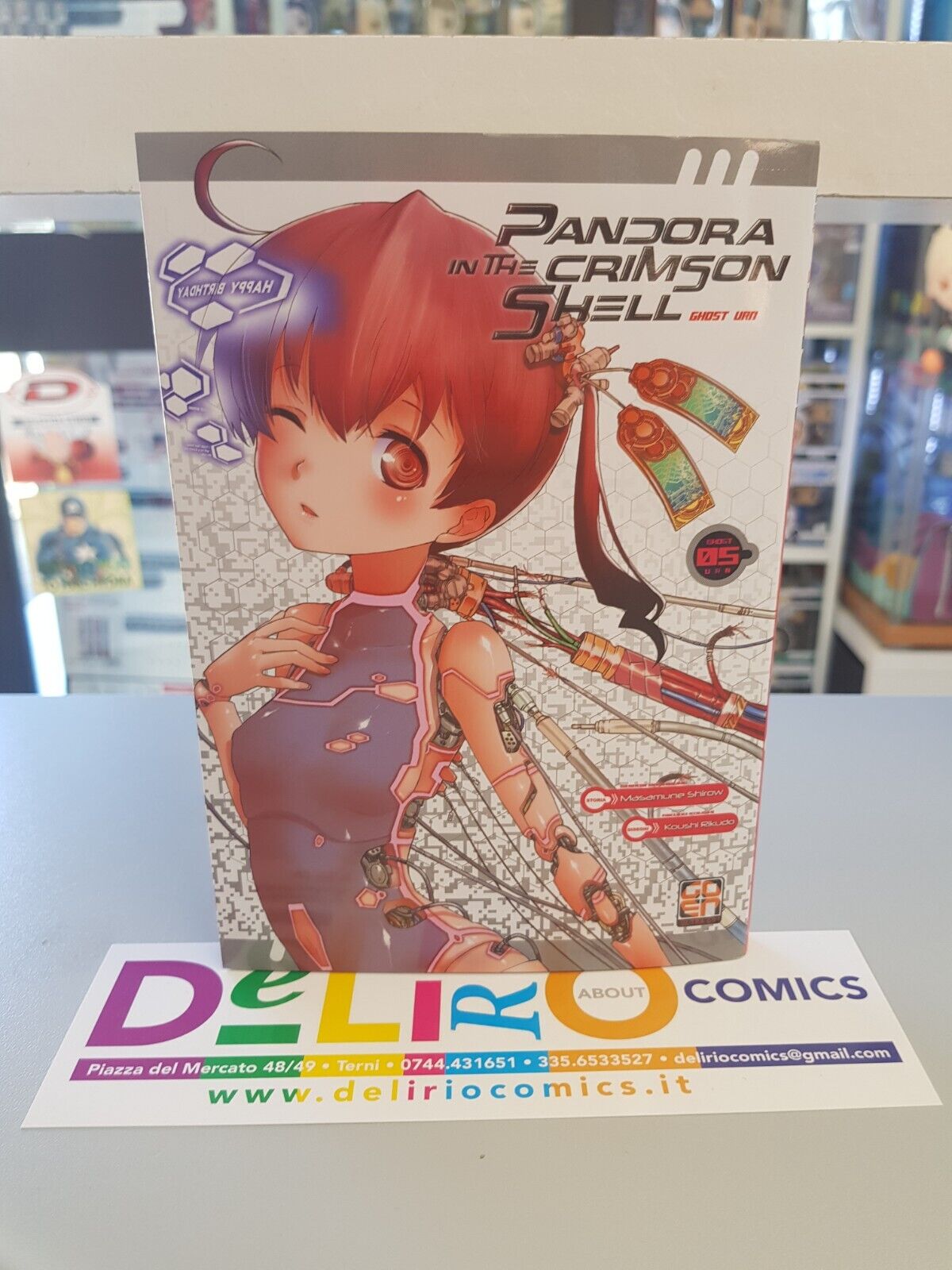 PANDORA IN THE CRIMSON SHELL N.5 Ed GOEN - SCONTO 5%