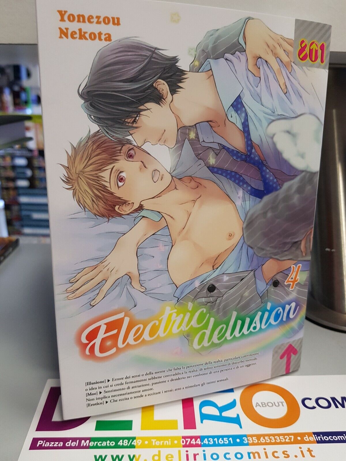 ELECTRIC DELUSION N.4 - Ed. MAGIC PRESS SCONTO 5%