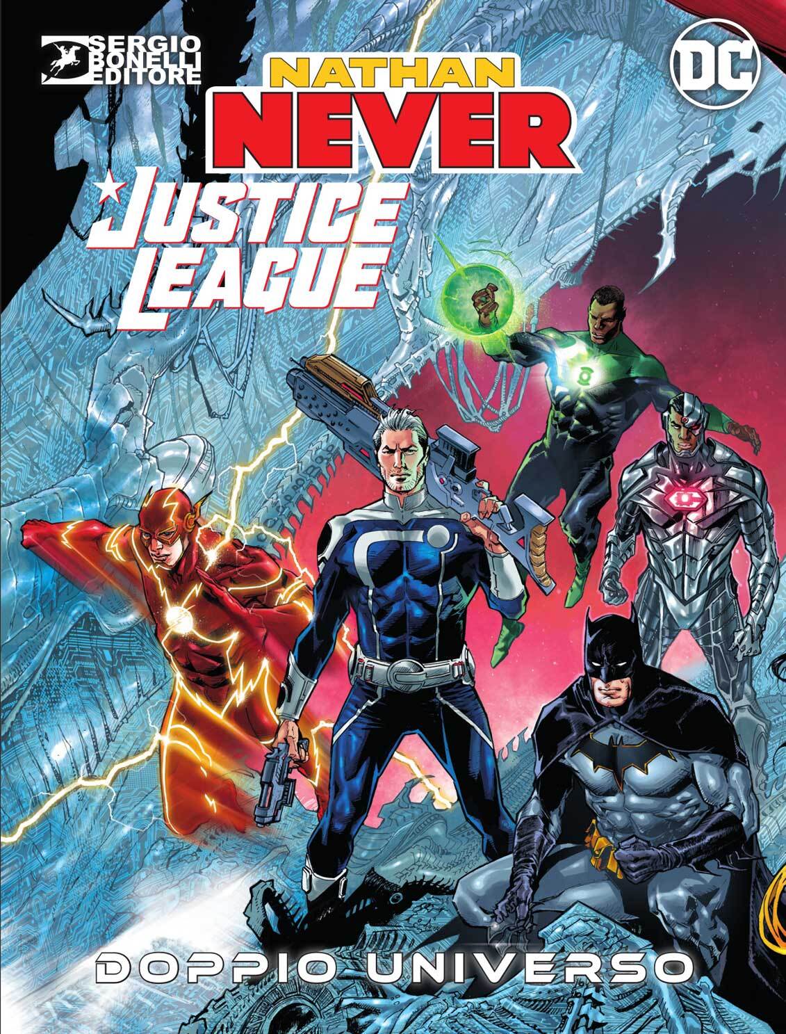 Libri Nathan Never / Justice League #0 (Justice Cover)
