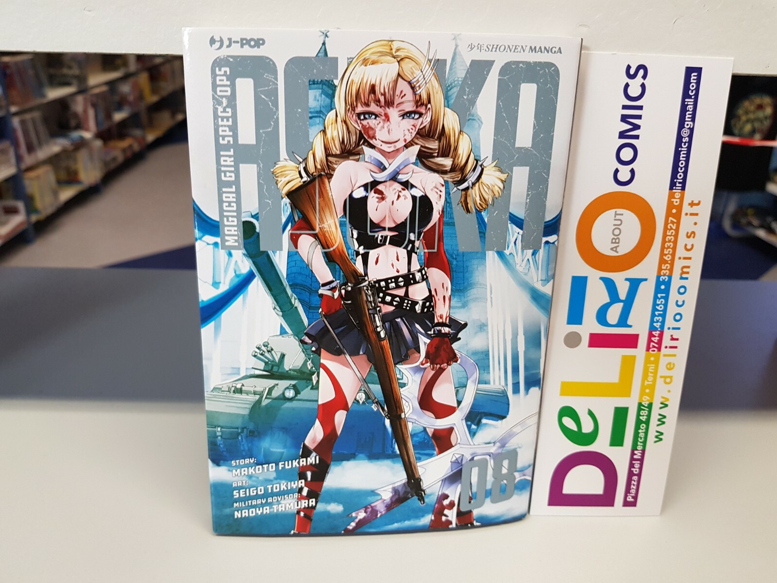 ASUKA MAGICAL GIRL SPEC-OPS N.8 - Ed. J-POP  - SCONTO 5%