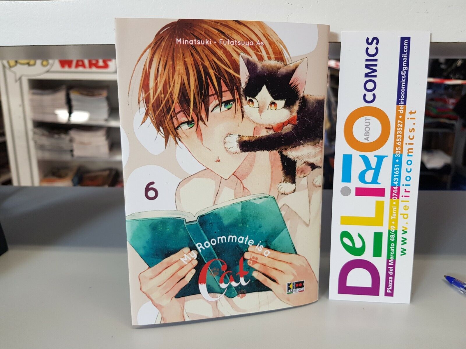 MY ROOMMATE IS A CAT N.6 Ed. FLASHBOOK SCONTO 5%