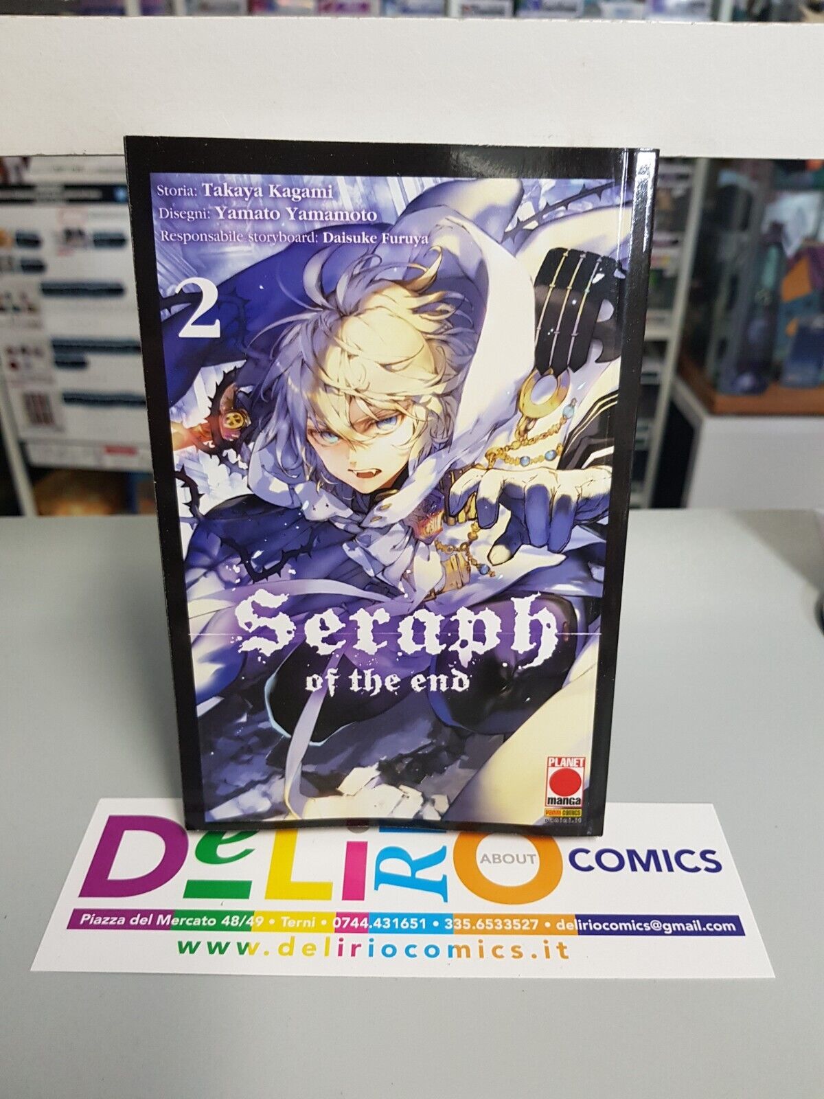 SERAPH OF THE END N.2 (TERZA RISTAMPA) Ed.PLANET MANGA SCONTO 5%
