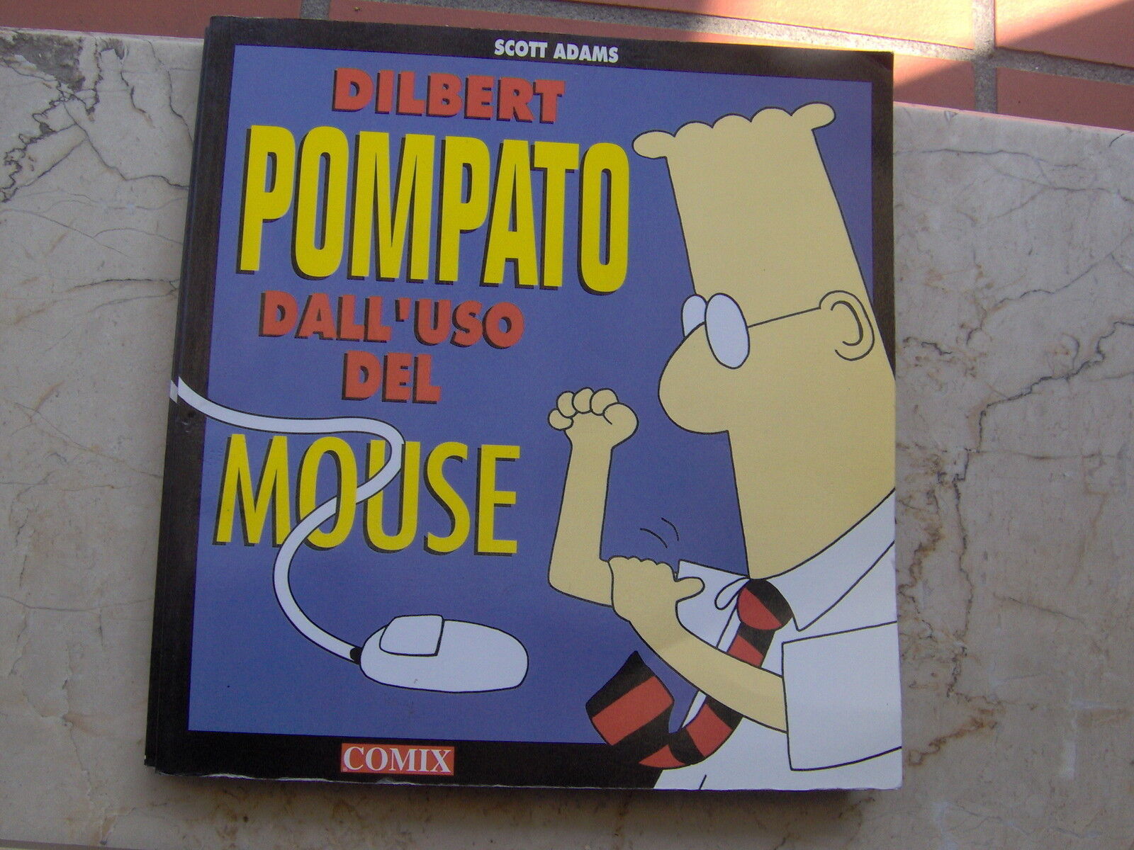 DILBERT POMPATO DALL'USO DEL MOUSE SCOTT ADAMS COMIX 1997