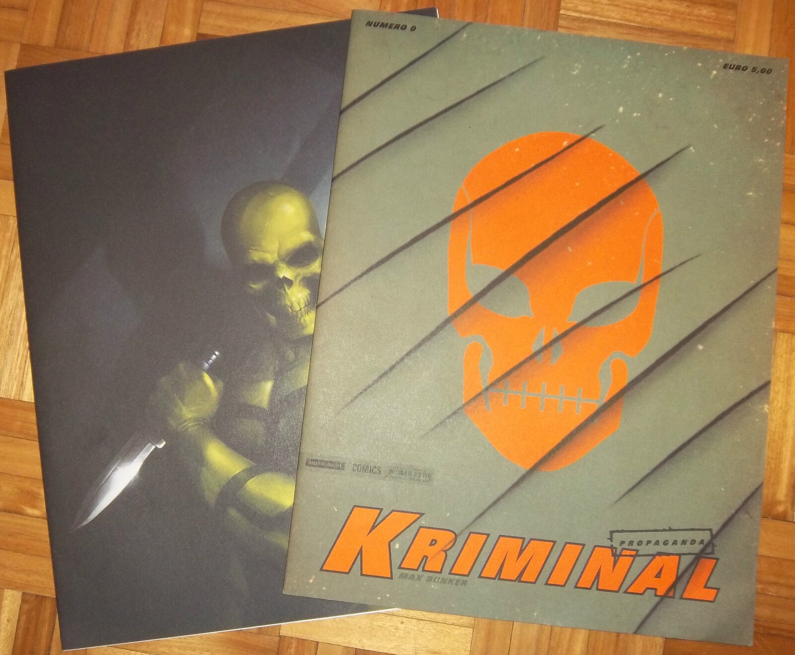 KRIMINAL N.0 Nuova Serie INEDITA  edizione limitata e numerata: Copia N° 0291