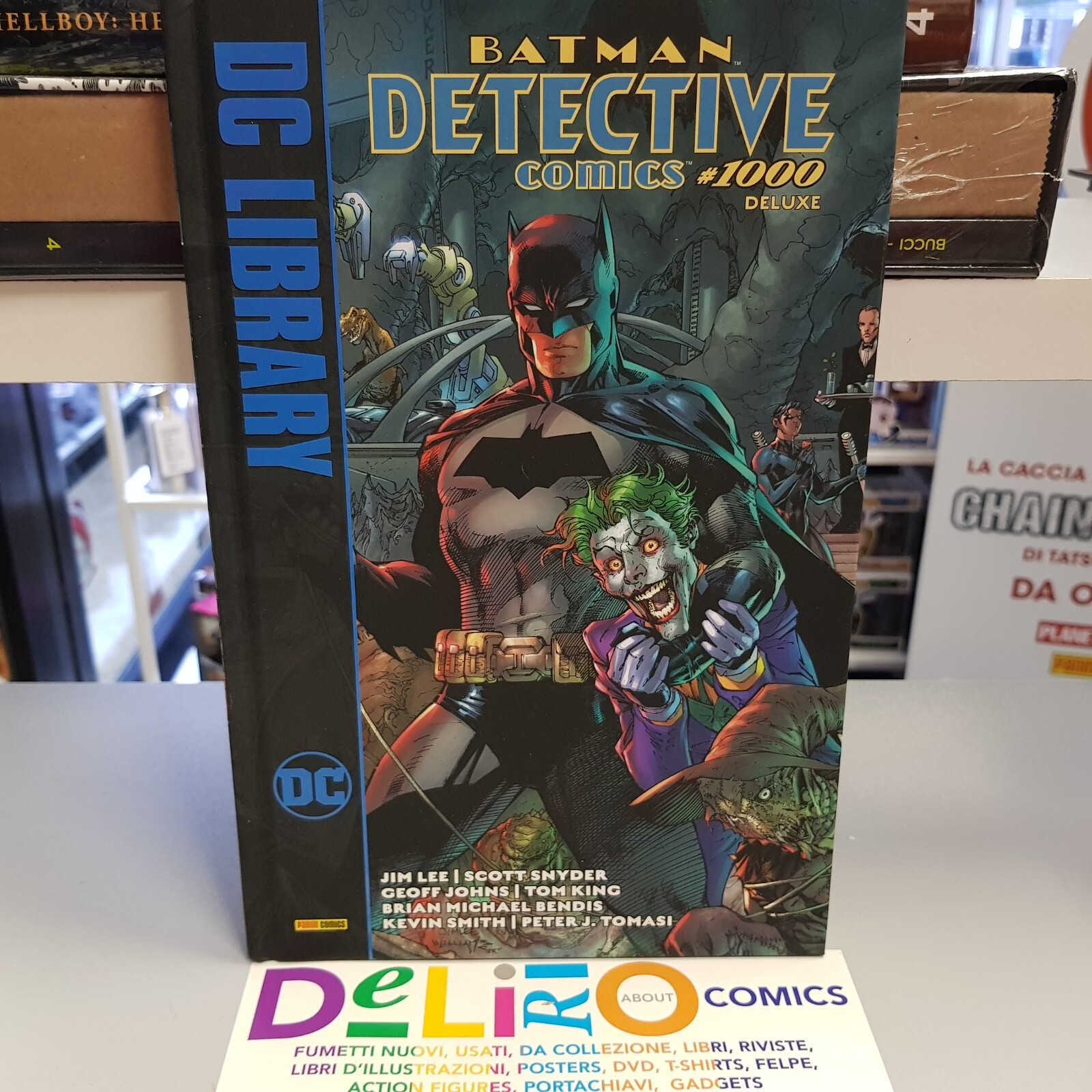 DC LIBRARY BATMAN DETECTIVE COMICS 1000 DELUXE Ed. PANINI DC SCONTO 5%