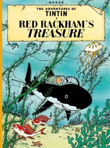 Hergé Red Rackham's Treasure (Tascabile) Adventures of Tintin