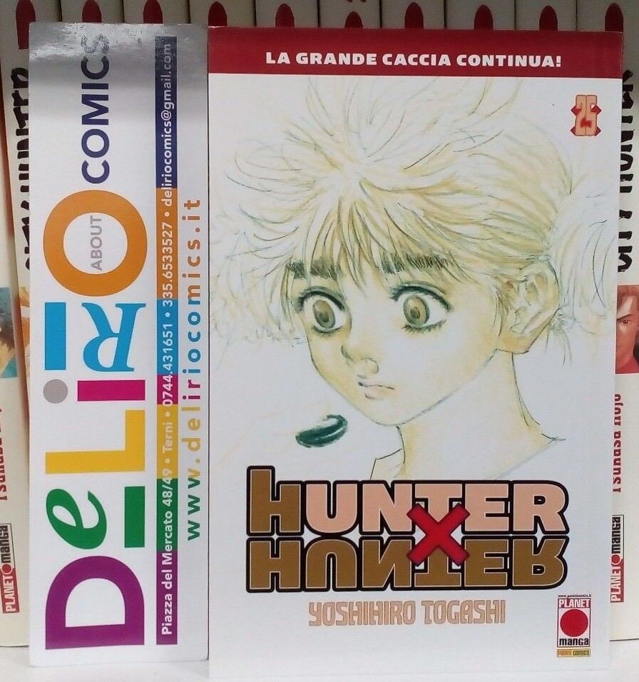 HUNTER X HUNTER N.25 (SECONDA RISTAMPA) Ed. PLANET MANGA SCONTO 5%