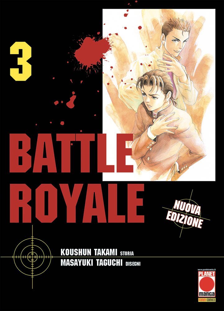 Battle Royale N° 3 - Ristampa Nuova Edizione - Planet Manga Panini - ITA #NSF3