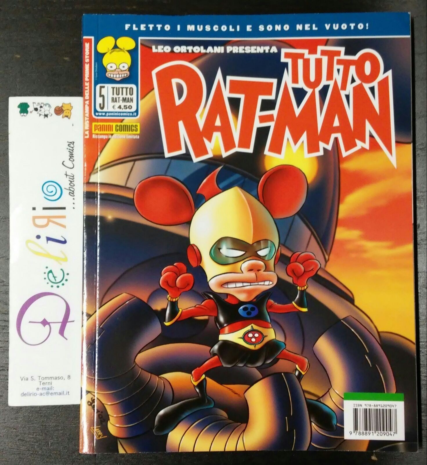 TUTTO RAT-MAN N.5 - Ed. PANINI COMICS  SCONTO 10%
