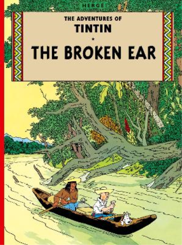 Hergé The Broken Ear (Tascabile) Adventures of Tintin