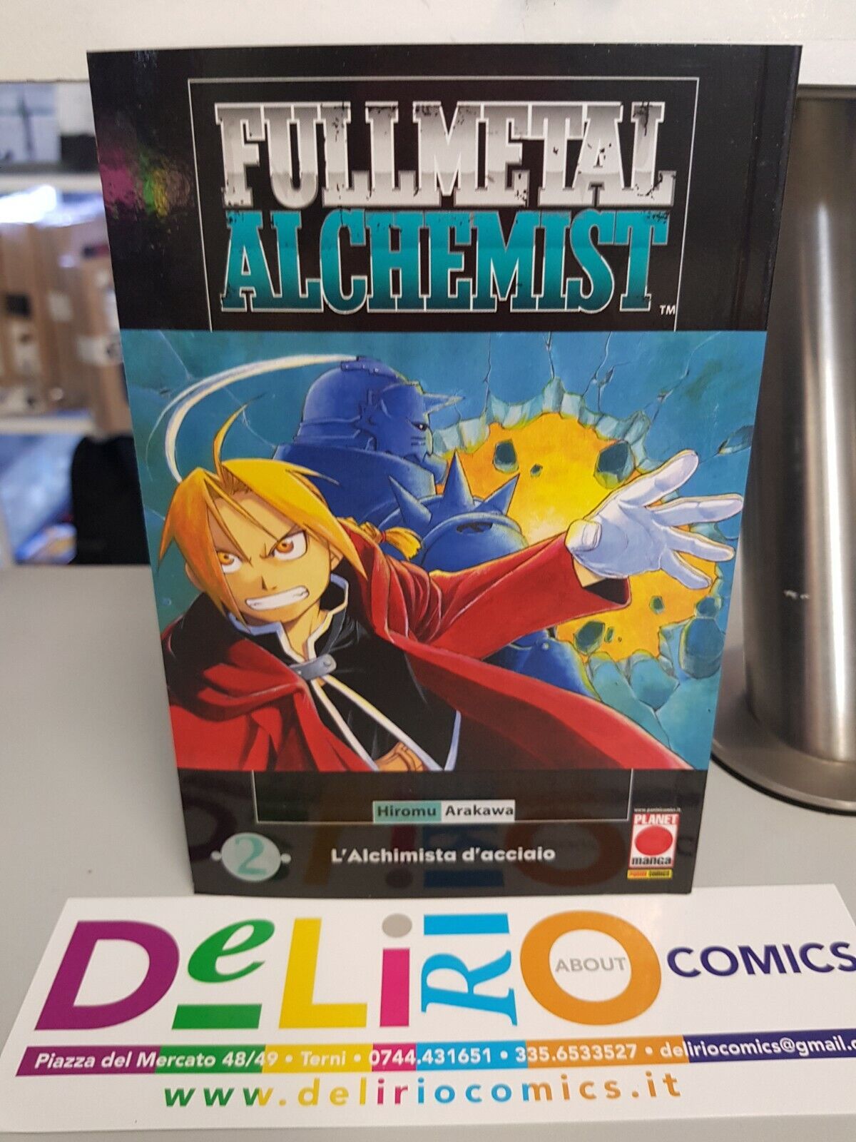 FULLMETAL ALCHEMIST N.2 (OTTAVA RISTAMPA) Ed. PLANET MANGA SCONTO 5%