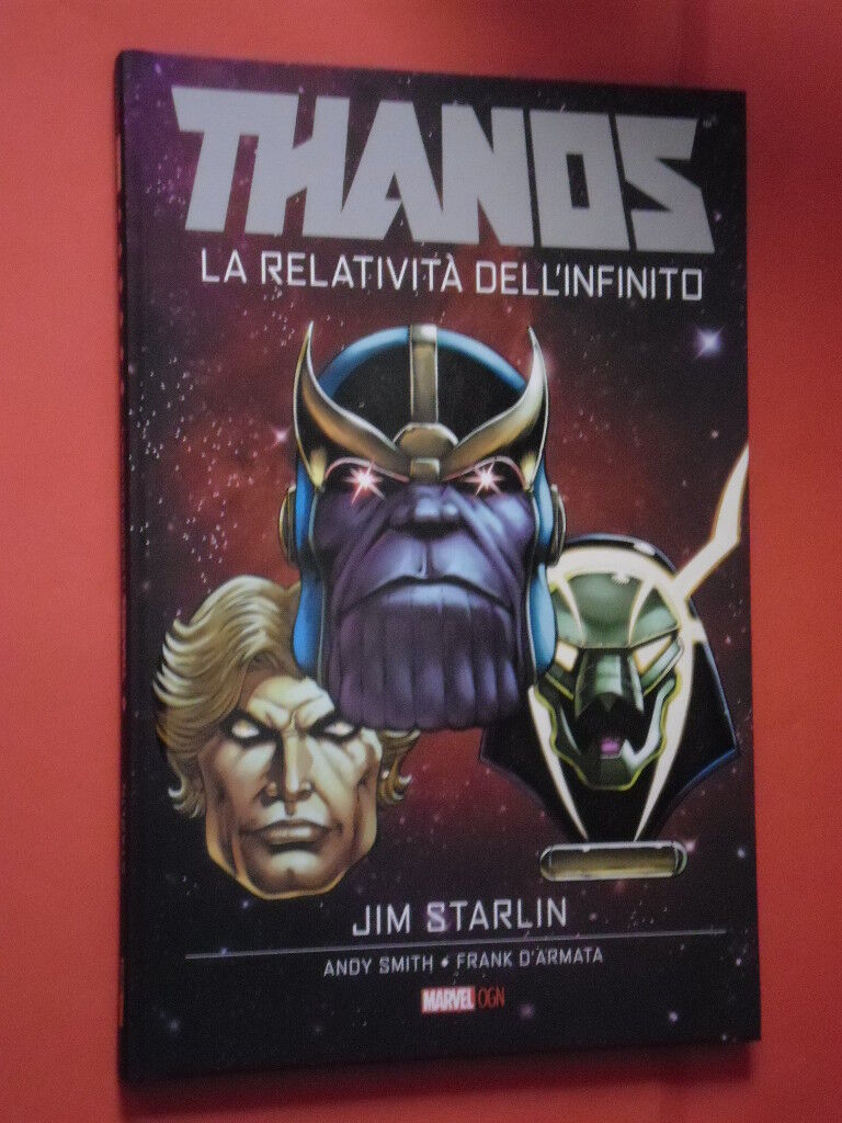 THANOS-relativita dell infinito- DI:JIM STARLIN- cartonato- MARVEL OGN PANINI