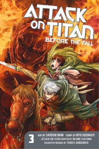 Ryo Suzukaze Hajime Isayama Attack On Titan: Before The Fall 3 (Tascabile)