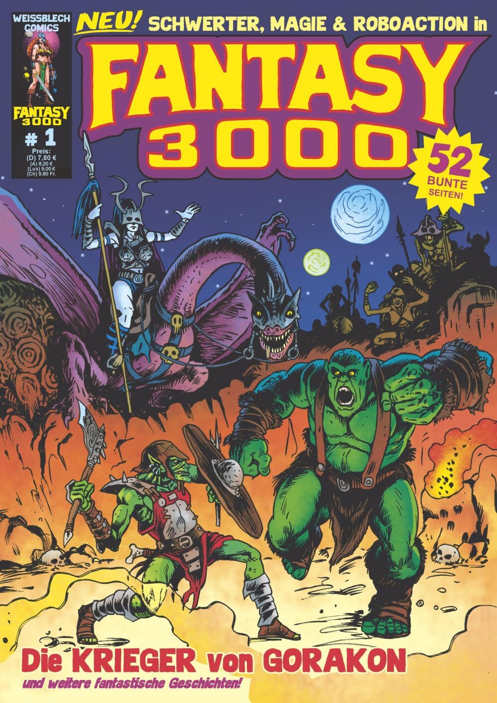Levin Kurio Eckart Breitschuh Damir Hamidovic An FANTASY 3000: Die  (Tascabile)