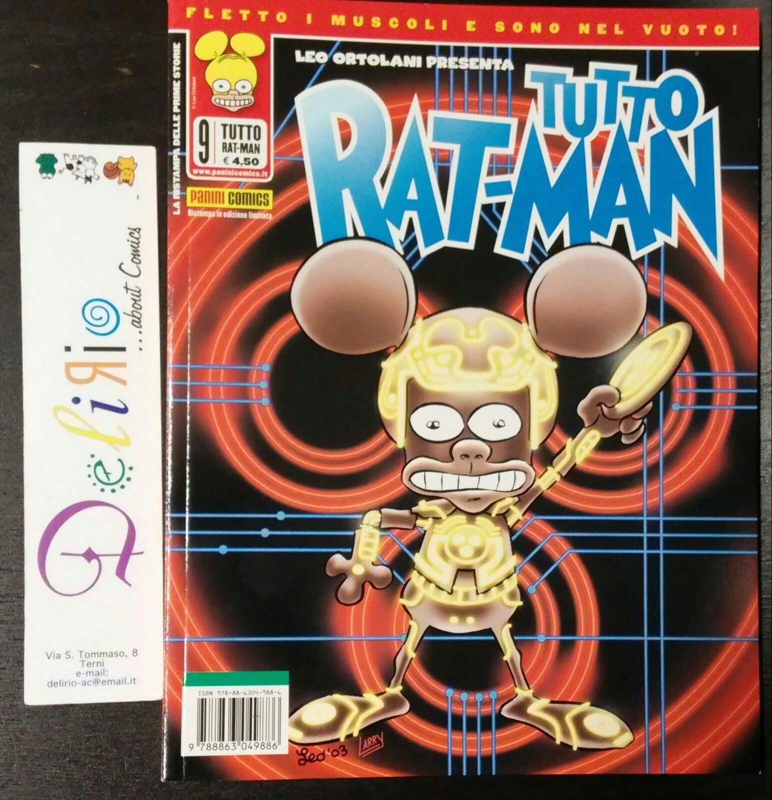 TUTTO RAT-MAN N.9 - Ed. PANINI COMICS  SCONTO 10%