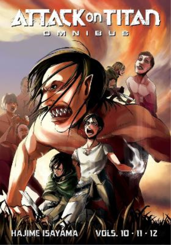 Hajime Isayama Attack on Titan Omnibus 4 (Vol. 10-12) (Tascabile)