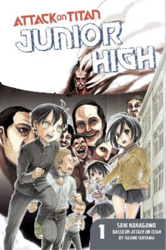 Hajime Isayama Saki Nakagawa Attack On Titan: Junior High 1 (Tascabile)