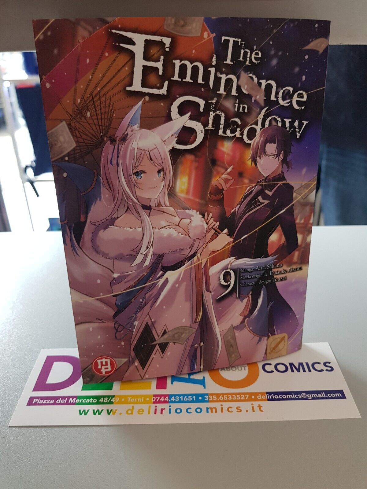 THE EMINENCE IN SHADOW N.9 Ed. MAGIC PRESS SCONTO 5%