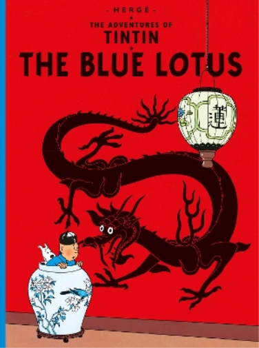 Hergé The Blue Lotus (Tascabile) Adventures of Tintin