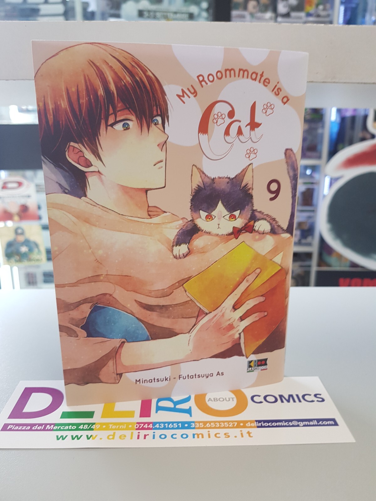 MY ROOMMATE IS A CAT N.9 Ed. FLASHBOOK SCONTO 5%